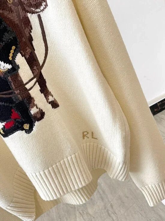 Polo Ralph Lauren Polo Bear Wool Sweater - Picture 5 of 9